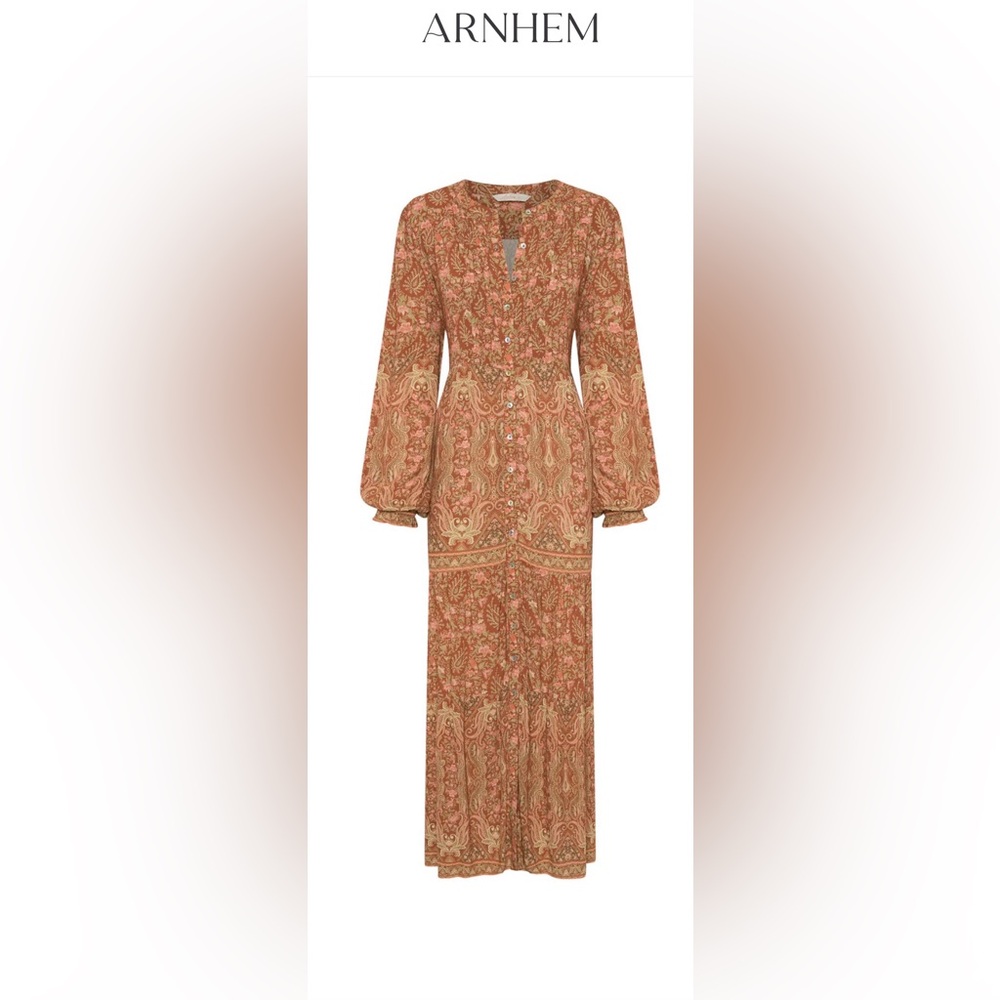 NWT Arnhem Harley Duster Dress AUS 6 US 2 Floral Paisley $229